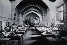 Hospital de la Santa Cruz, Barcelona: ward of San José Oriol, c1900. Creator: Unknown