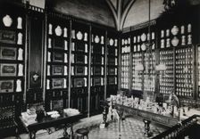 Hospital de la Santa Cruz, Barcelona: the pharmacy, c1900. Creator: Unknown