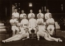 Hospital Orderlies of the 1st Royal Munster Fusiliers, Rangoon, Burma, 1913