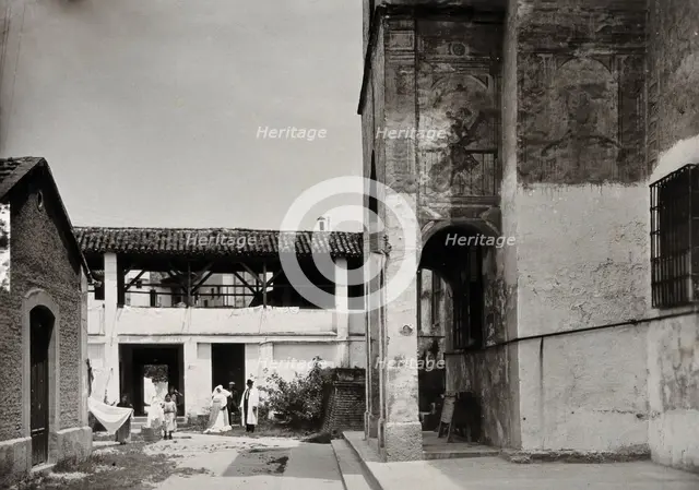 Hospital San Juan de Diós, Granada: exterior, c1900. Creator: Unknown.
