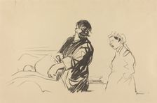 Hospital Scene, c. 1914/1919. Creator: Jean Louis Forain