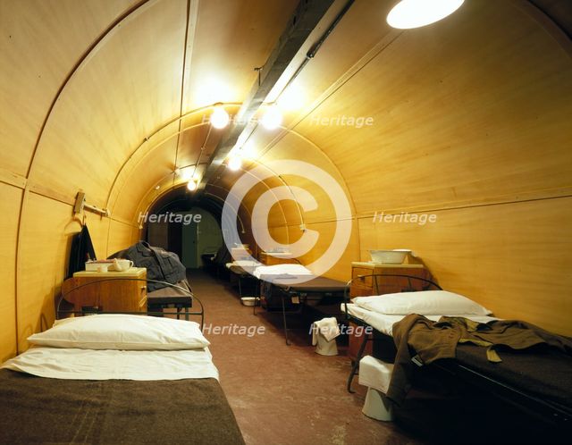 Hospital ward beneath Dover Castle, Kent, 1995.  Artist: Paul Highnam