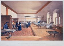 Hospital ward, Scutari, Turkey, 1856. Creator: E Walker