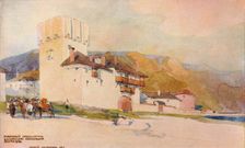 Hostel of the Bulgarian Monastery, Zograph c19th century. Artist: Georges Kossiakoff