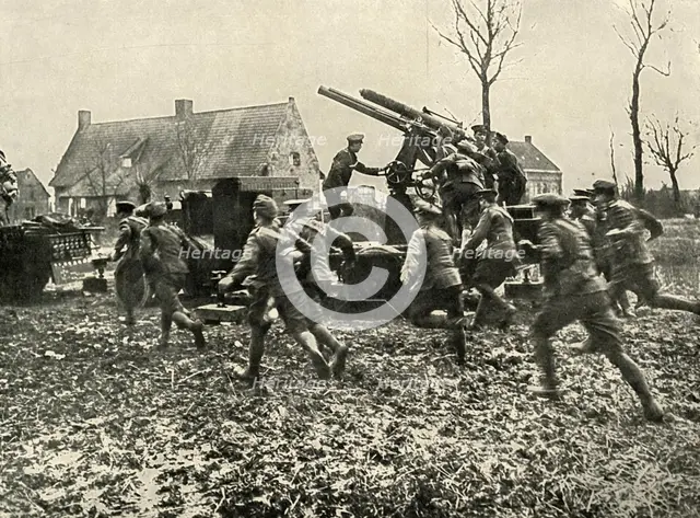 'Hostile Aircraft Sighted', (1919). Creator: Unknown.