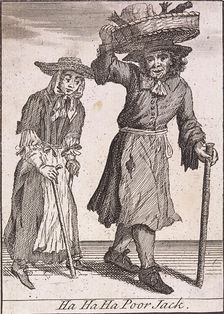 Ha Ha Ha Poor Jack Cries of London, (c1688?). Artist: Anon