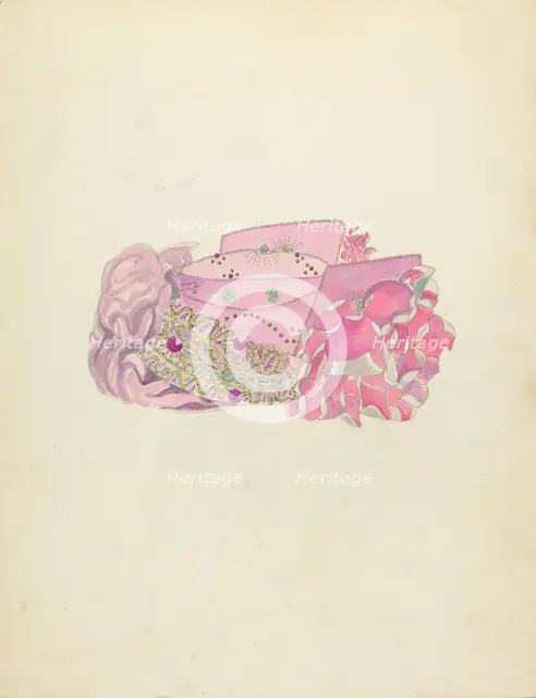 Hat, 1935/1942. Creator: Mae Szilvasy.