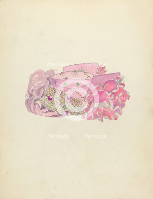 Hat, 1935/1942. Creator: Mae Szilvasy.