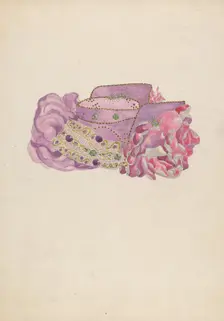 Hat, 1935/1942. Creator: Mae Szilvasy