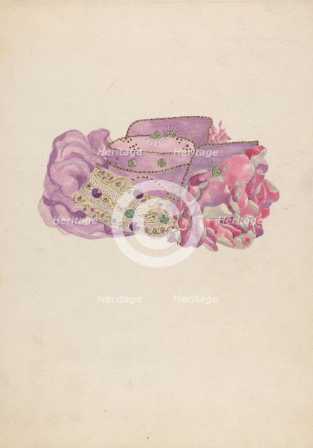 Hat, 1935/1942. Creator: Mae Szilvasy.