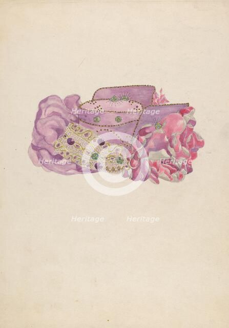 Hat, 1935/1942. Creator: Mae Szilvasy.