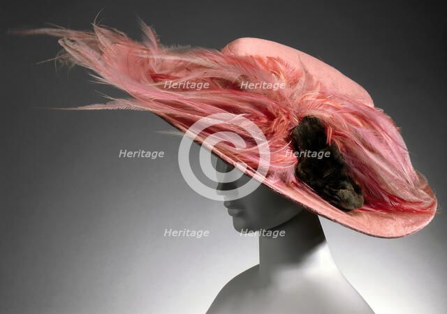Hat, about 1900. Creator: Unknown.