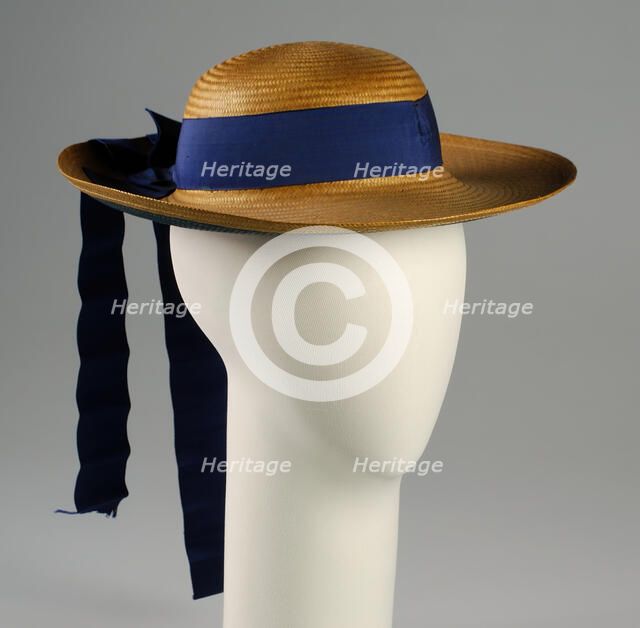 Hat, American, 1883. Creator: Unknown.
