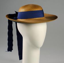 Hat, American, 1883. Creator: Unknown