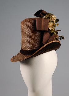 Hat, American, 1884-86. Creator: Unknown