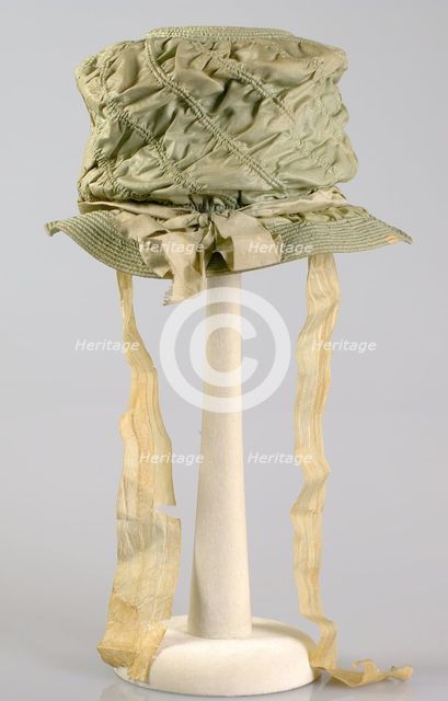Hat, American, ca. 1820. Creator: Unknown.