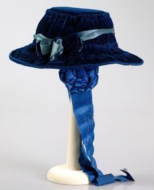 Hat, American, ca. 1855. Creator: Unknown