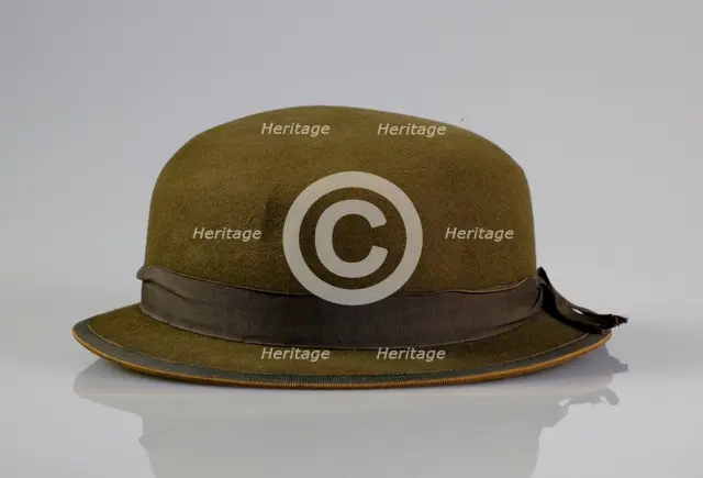 Hat, American, ca. 1870. Creator: Unknown.