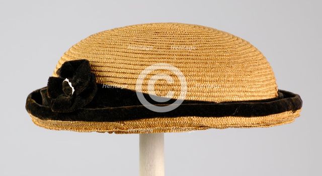 Hat, American, ca. 1885. Creator: Unknown.