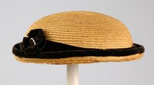 Hat, American, ca. 1885. Creator: Unknown