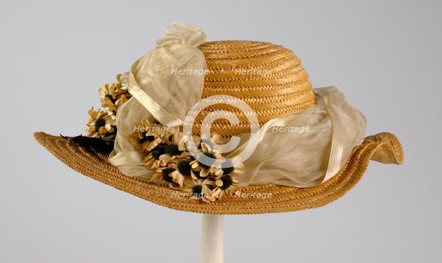 Hat, American, ca. 1888. Creator: Unknown.