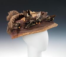 Hat, American, ca. 1890. Creator: Mlle. Louise