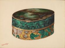 Hat Box, 1938. Creator: Charles Moss