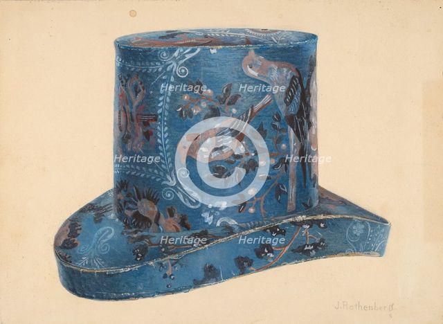 Hat Box, c. 1939. Creator: Joseph Rothenberg.