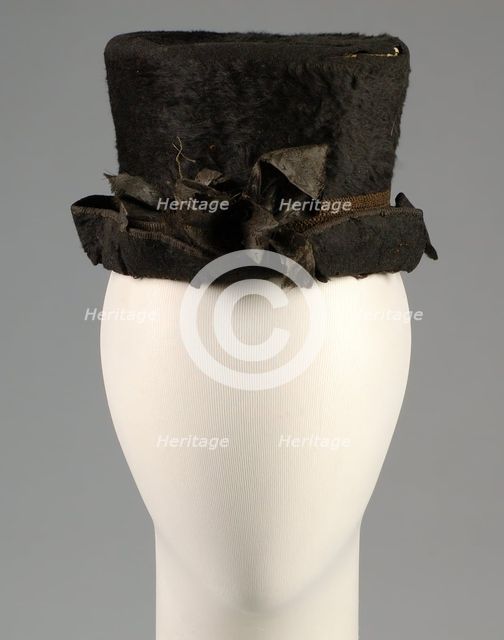 Hat, British, ca. 1790. Creator: R. Townsend & Sons.