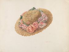 Hat, c. 1941. Creator: Juanita Donahoo