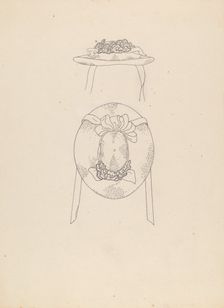 Hat, c. 1936. Creator: Mae A. Clarke