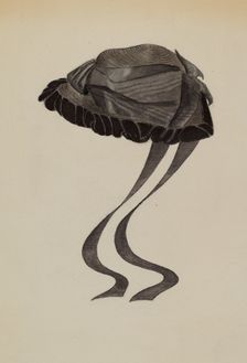 Hat, c. 1936. Creator: Marie Mitchell
