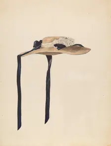 Hat, c. 1936. Creator: Melita Hofmann