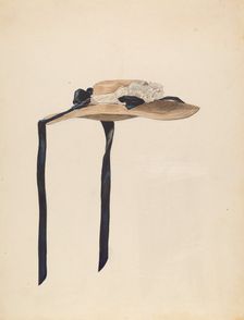 Hat, c. 1936. Creator: Melita Hofmann