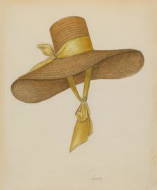 Hat, c. 1936. Creator: Nancy Crimi