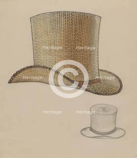 Hat, c. 1936. Creator: Jean Peszel.