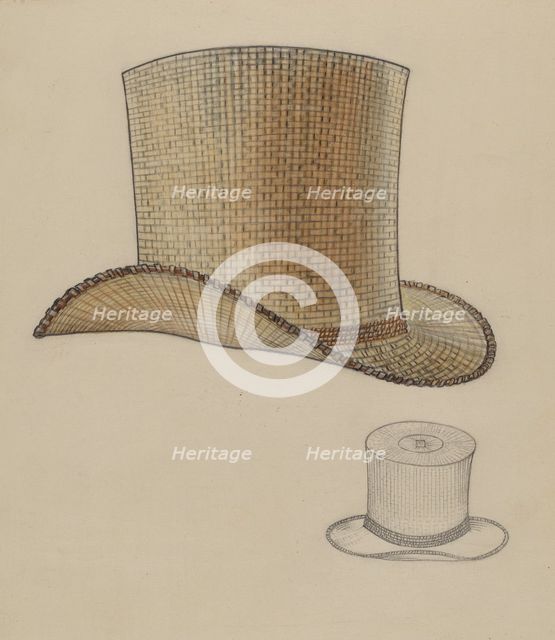 Hat, c. 1936. Creator: Jean Peszel.