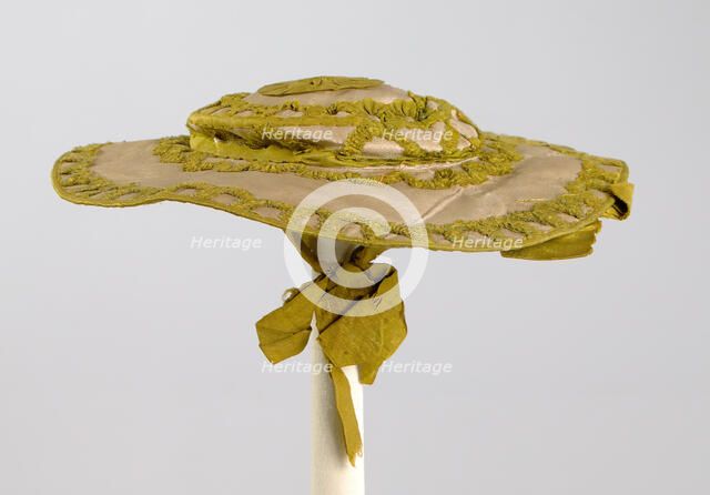 Hat, European, ca. 1780. Creator: Unknown.