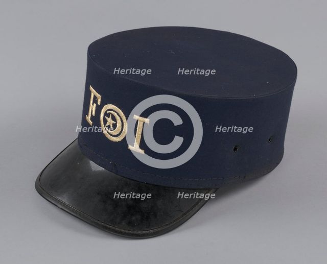 Hat from Fruit of Islam uniform, 1950-1959. Creator: Unknown.