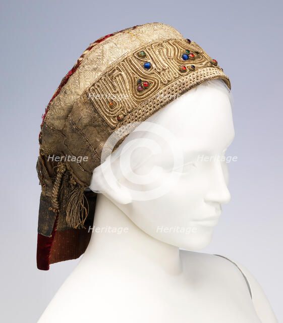 Hat, Russian, late 18th century. Creator: Unknown.