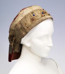 Hat, Russian, late 18th century. Creator: Unknown
