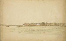 Hatanpää manor, 1857. Creator: Werner Holmberg