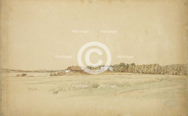 Hatanpää manor, 1857. Creator: Werner Holmberg.