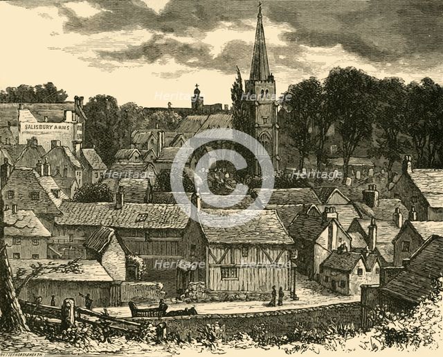'Hatfield from the Railway Station', 1898. Creator: Unknown.