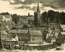 Hatfield from the Railway Station 1898. Creator: Unknown