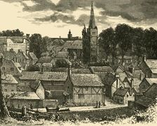 Hatfield from the Railway Station 1898. Creator: Unknown