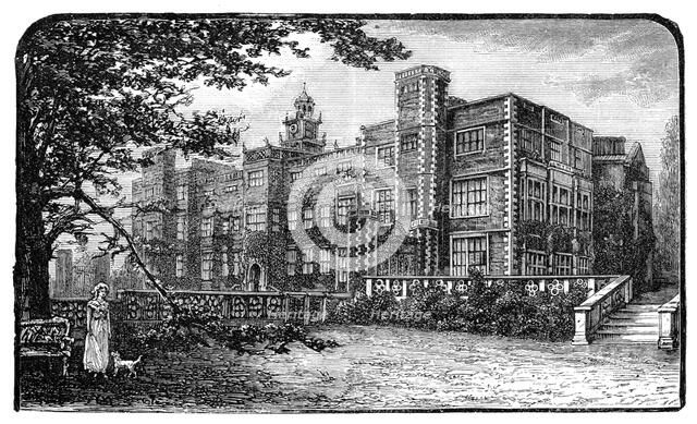 Hatfield House, Herfordshire, 1900. Artist: Unknown