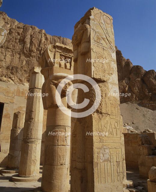 Hathor, Egypt, 1984. Creator: Ethel Davies.