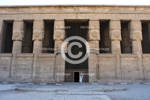 Hathor Temple, Dendera, Egypt, 2003.  Creator: LTL.