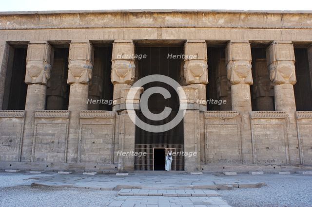 Hathor Temple, Dendera, Egypt, 2003.  Creator: LTL.